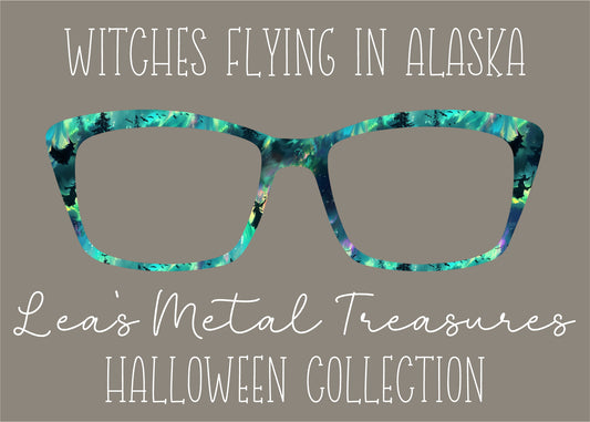 Witches Flying in Alaska Gradient Eyewear Frame Toppers COMES WITH MAGNETS
