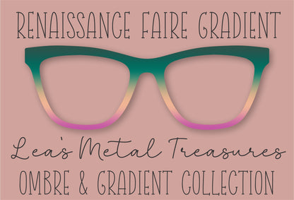 Renaissance Faire Gradient Eyewear Frame Toppers COMES WITH MAGNETS