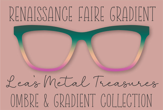 Renaissance Faire Gradient Eyewear Frame Toppers COMES WITH MAGNETS