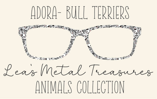 Adorable-bull terriers Eyewear Frame Toppers COMES WITH MAGNETS