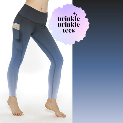 Moonbeam Gradient Full Length Pocket Leggings