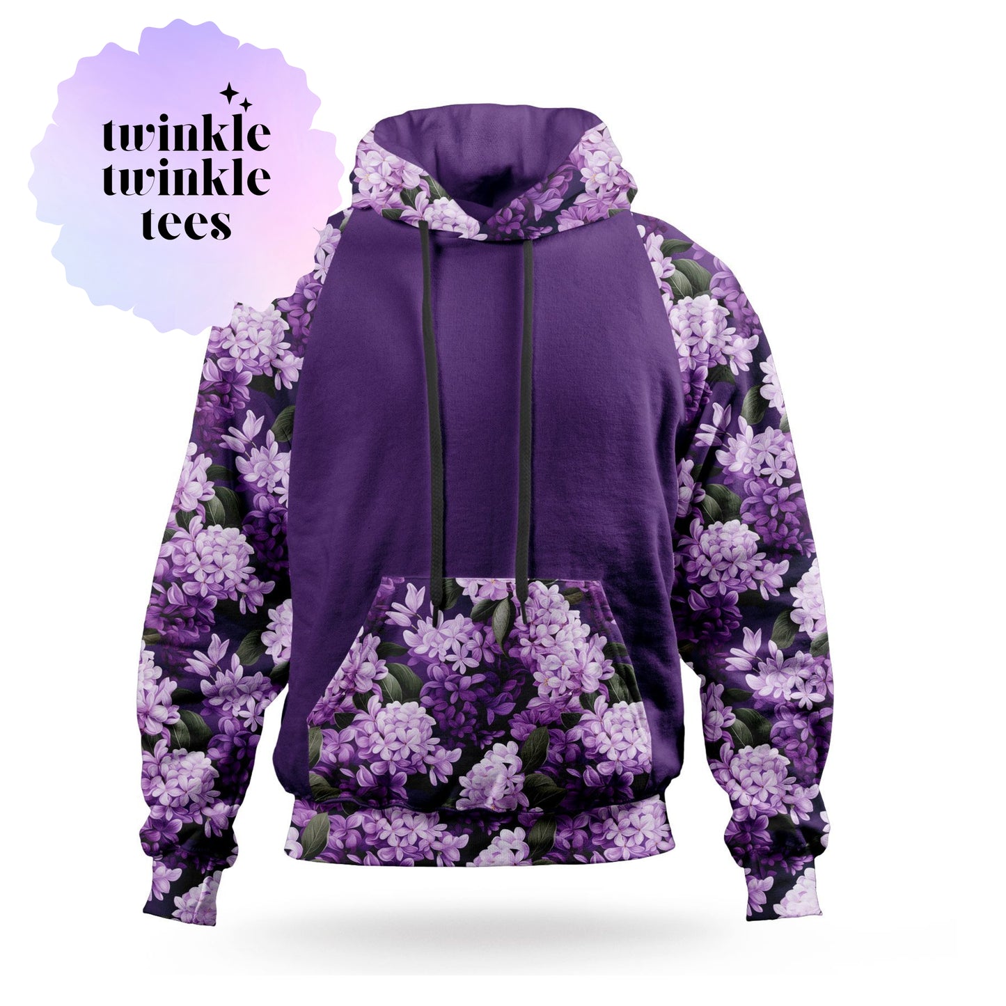 Lovely Lilacs Pullover Hoodie