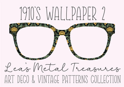 1910'S WALLPAPER 2 Eyewear Frame Toppers