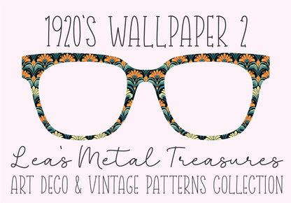 1920'S WALLPAPER 2 Eyewear Frame Toppers