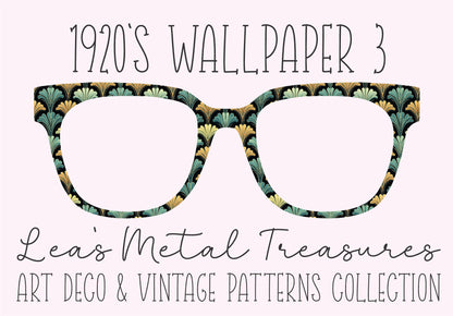 1920'S WALLPAPER 3 Eyewear Frame Toppers