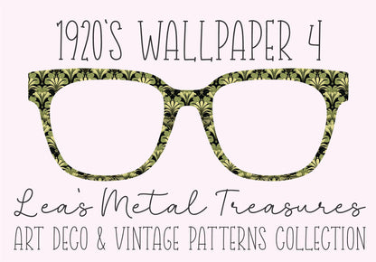 1920'S WALLPAPER 4 Eyewear Frame Toppers COMES WITH MAGNETS