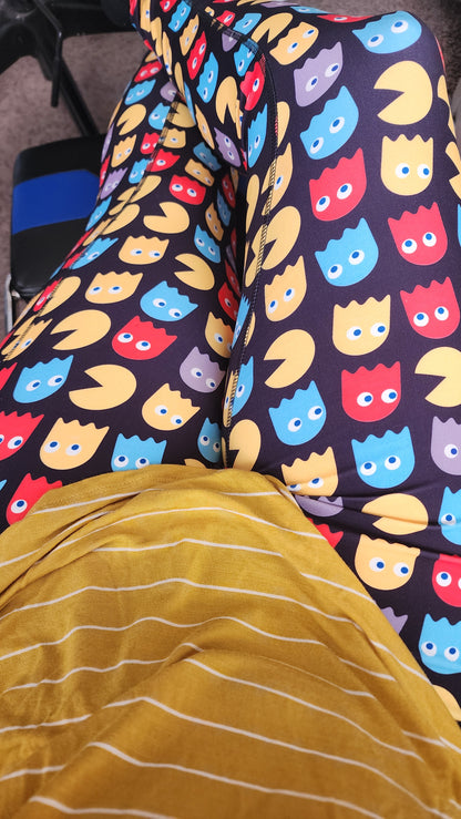 Retro Arcade Game Women's Pocket Leggings