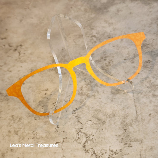 READY TO SHIP CLEARANCE Oscar OS1025-27 MONOCHROME ORANGE LEOPARD