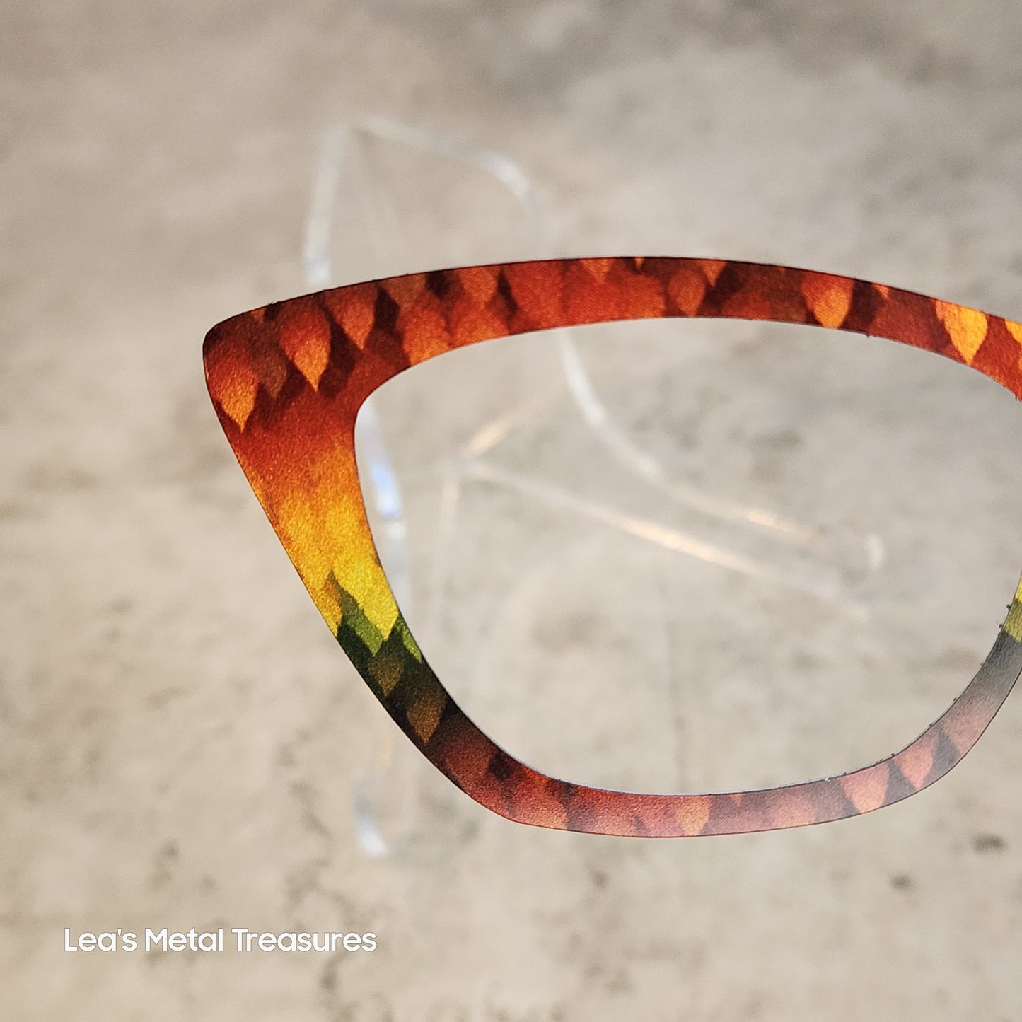 READY TO SHIP CLEARANCE Wendy THICK W1025-218 GRADIENT LEAVES