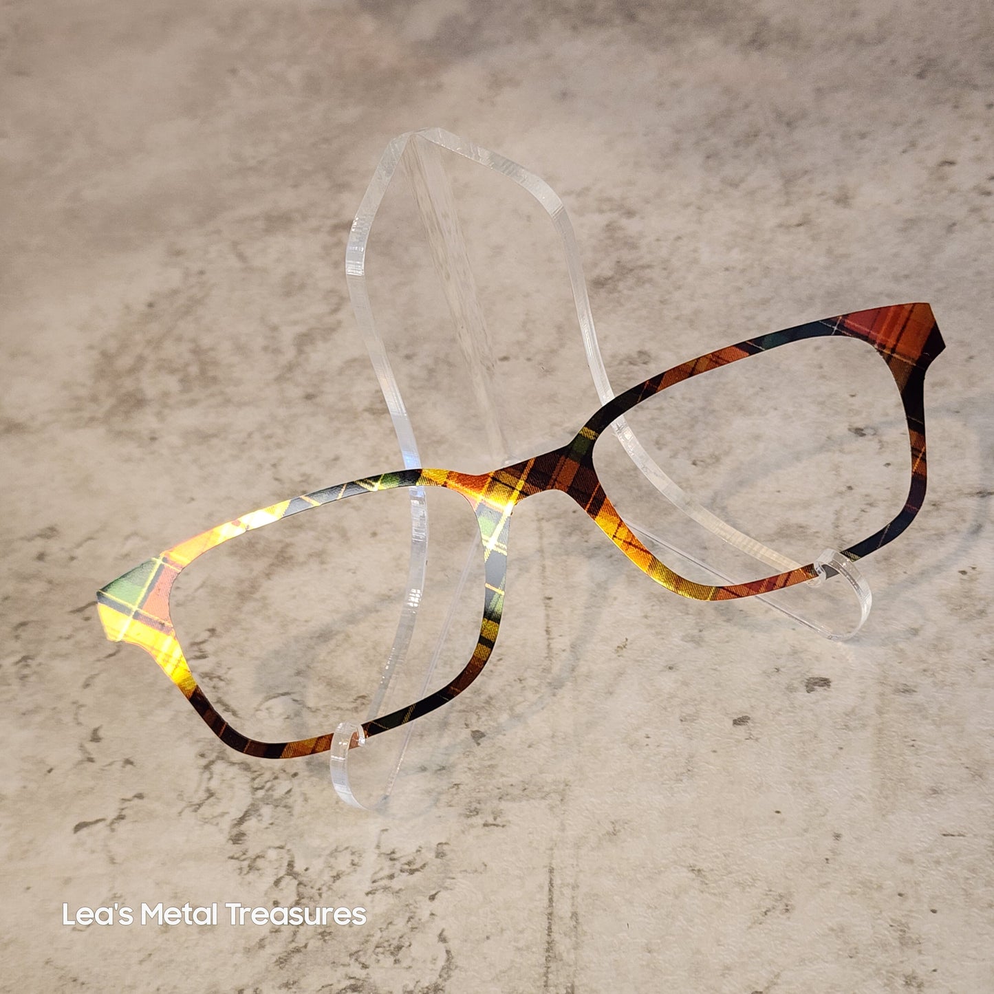 READY TO SHIP CLEARANCE Frankie F1025-102 WALNUT PLAID