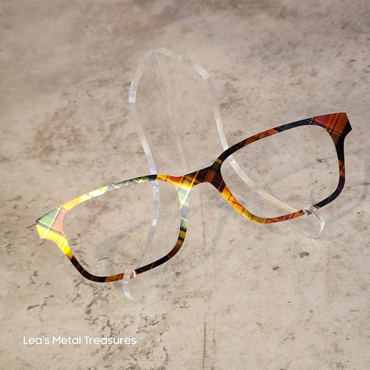 READY TO SHIP CLEARANCE Frankie F1025-102 WALNUT PLAID