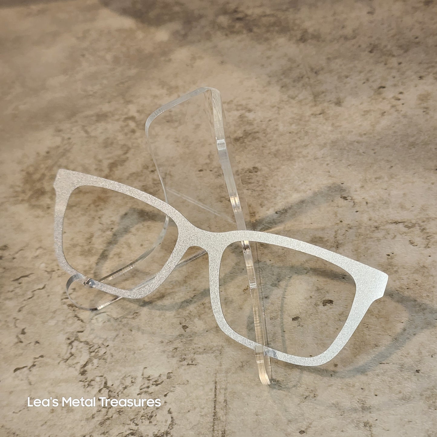 READY TO SHIP CLEARANCE Lori L1025-138 NAKED PEARL SILVER