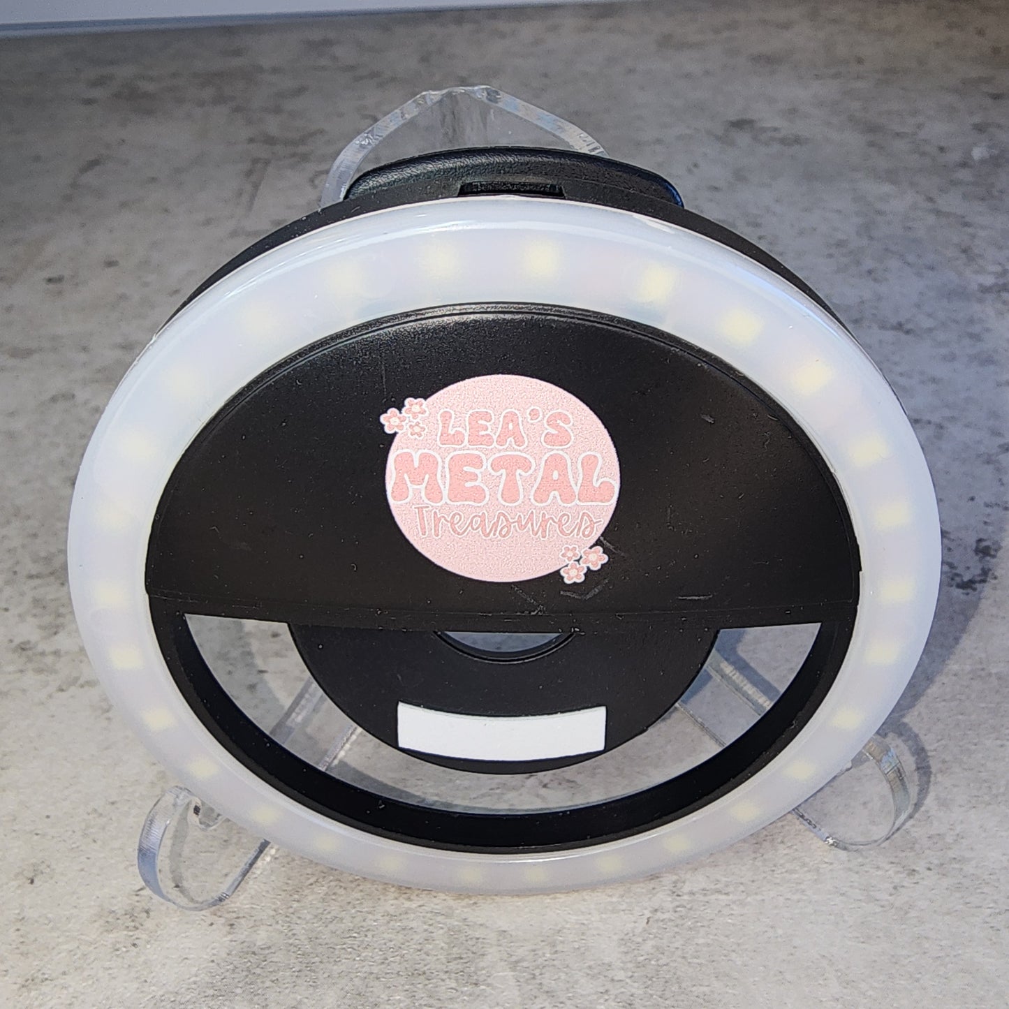 Clip-On Selfie Ring Light – USB Rechargeable Phone & Laptop Light (3 Brightness Levels)