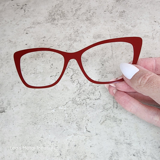 READY TO SHIP CLEARANCE CLOSE OUT Wendy Solid Gloss Dark Red