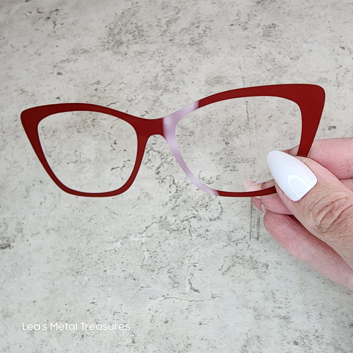 READY TO SHIP CLEARANCE CLOSE OUT Wendy Solid Gloss Dark Red