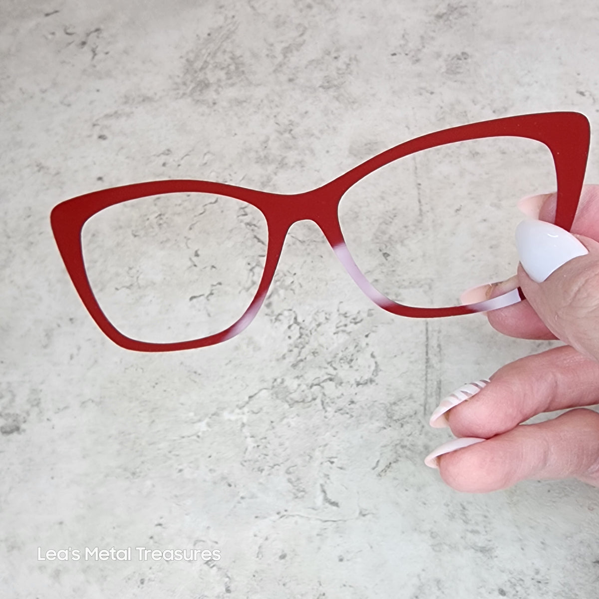 READY TO SHIP CLEARANCE CLOSE OUT Wendy Solid Gloss Dark Red