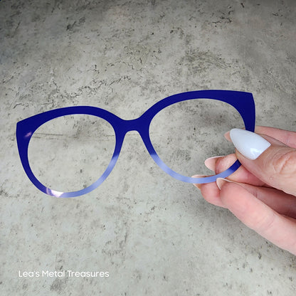 READY TO SHIP CLEARANCE CLOSEOUT Zoe Solid Gloss Dark Blue