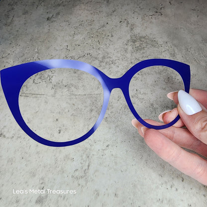 READY TO SHIP CLEARANCE CLOSEOUT Zoe Solid Gloss Dark Blue