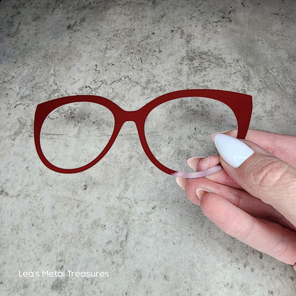 READY TO SHIP CLEARANCE CLOSEOUT Zoe Solid Gloss Dark Red
