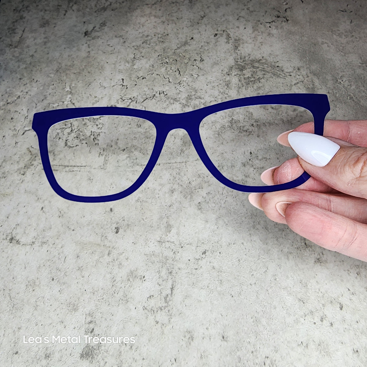 READY TO SHIP CLEARANCE CLOSEOUT Haley Solid Gloss Dark Blue