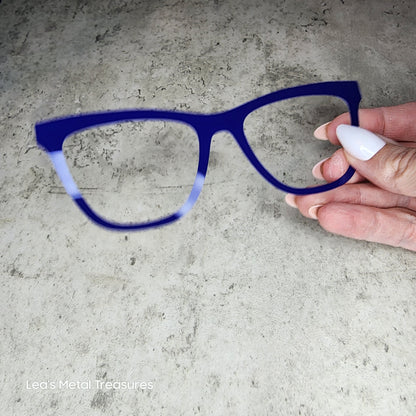 READY TO SHIP CLEARANCE CLOSEOUT Haley Solid Gloss Dark Blue