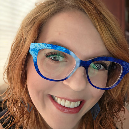 SNOW QUEEN'S SPELL Eyewear Frame Toppers • Subscription Box Semi Exclusive COMING MAY 2027 • FROM NOVEMBER 2026 GRADIENT BOX