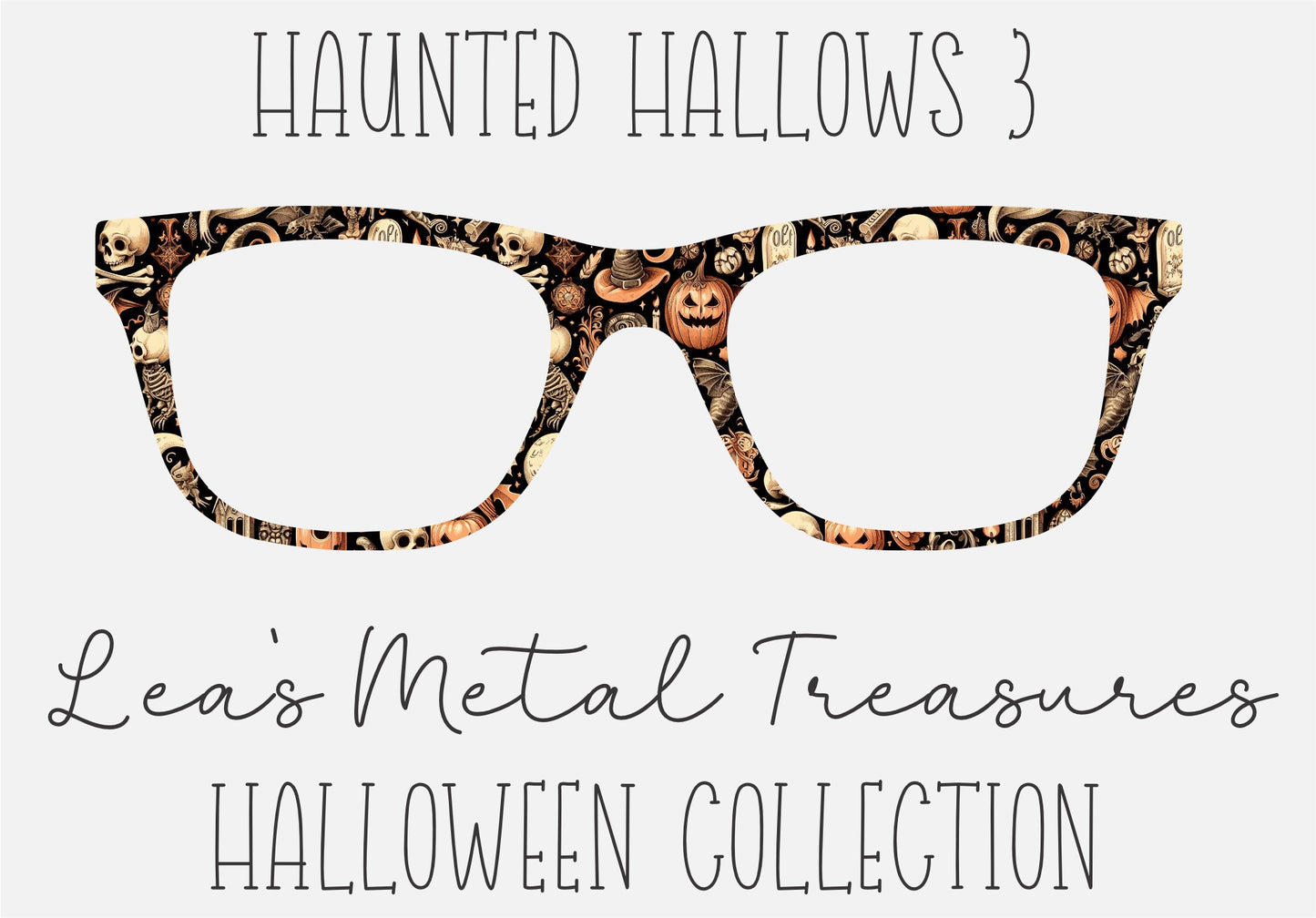 Haunted Hallows 3 Eyewear Frame Toppers Comes WITH MAGNETS