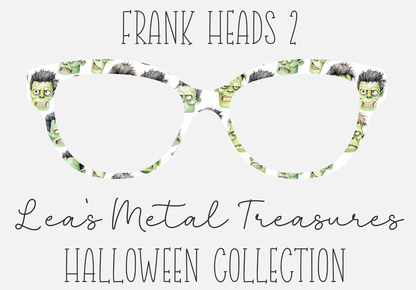 Frank Heads 2 Eyewear Frame Toppers COMES WITH MAGNETS