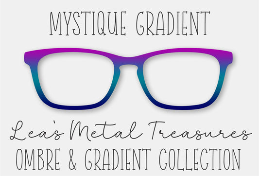 Mystique Gradient Eyewear Frame Toppers COMES WITH MAGNETS