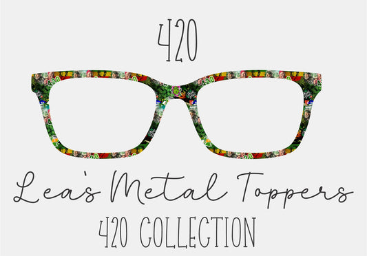 420 Eyewear Frame Toppers COMES WITH MAGNETS