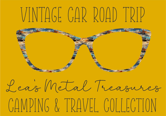 VINTAGE CAR ROAD TRIP Eyewear Frame Toppers COMES WITH MAGNETS