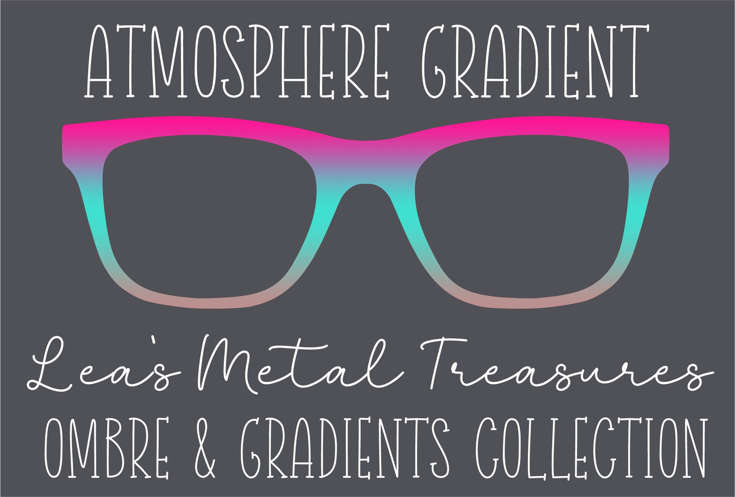 Atmosphere Gradient Eyewear TOPPER COMES WITH MAGNETS
