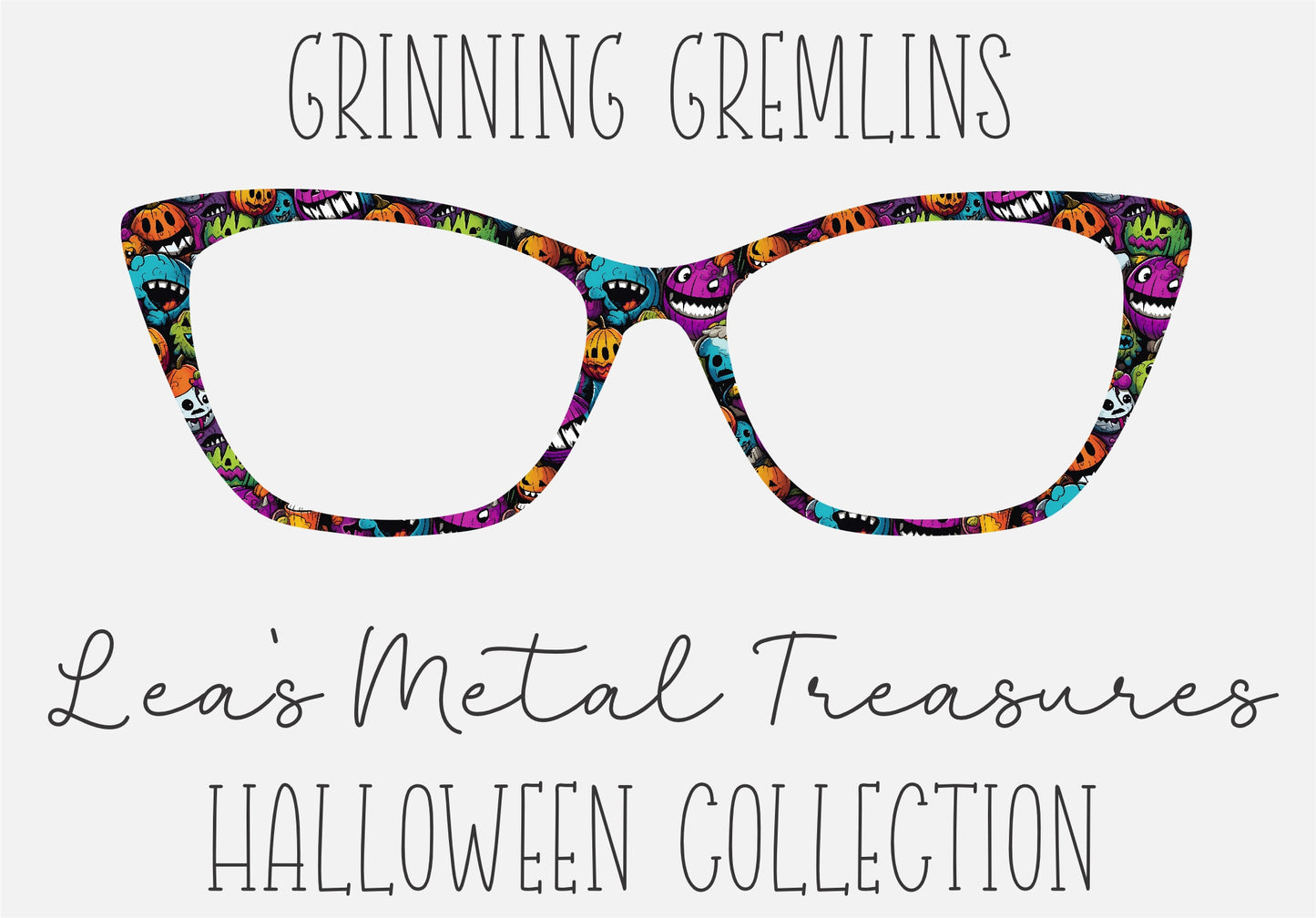 Grinning Gremlins Eyewear Frame Toppers COMES WITH MAGNETS