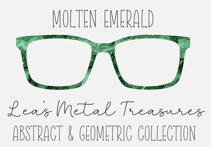 Molten Emerald Eyewear Frame Toppers COMES WITH MAGNETS