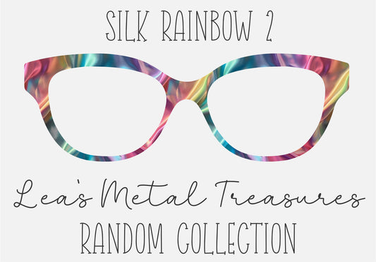Silk Rainbow 2 Eyewear Frame Toppers Comes WITH MAGNETS