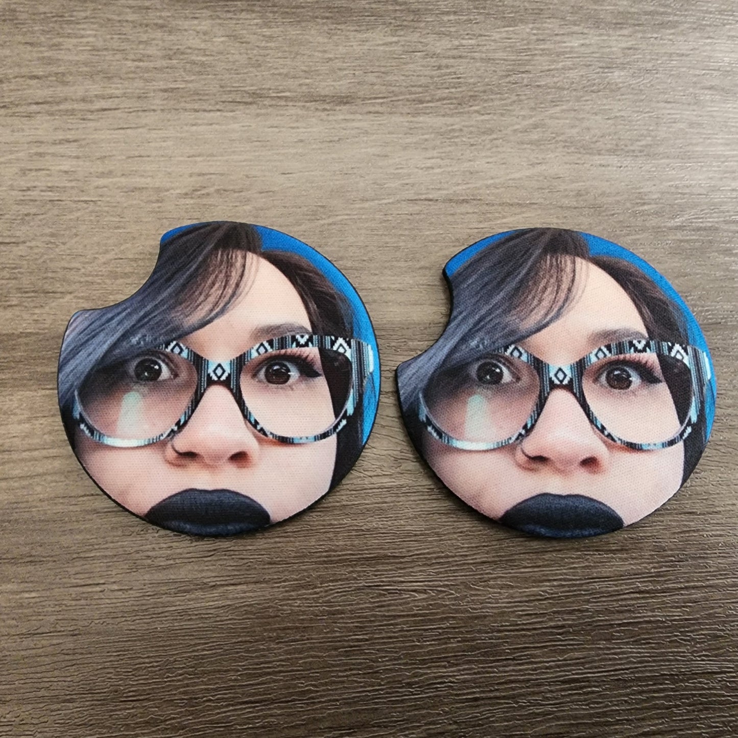 Custom Car Drink Coasters - Pack of Two