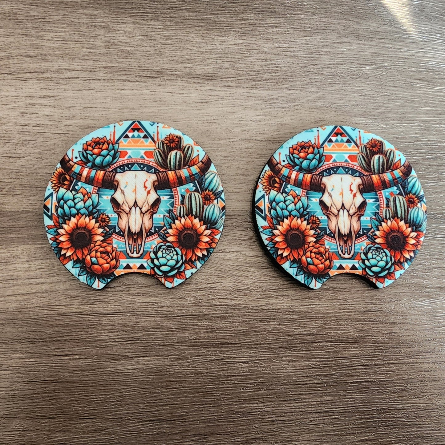 Custom Car Drink Coasters - Pack of Two