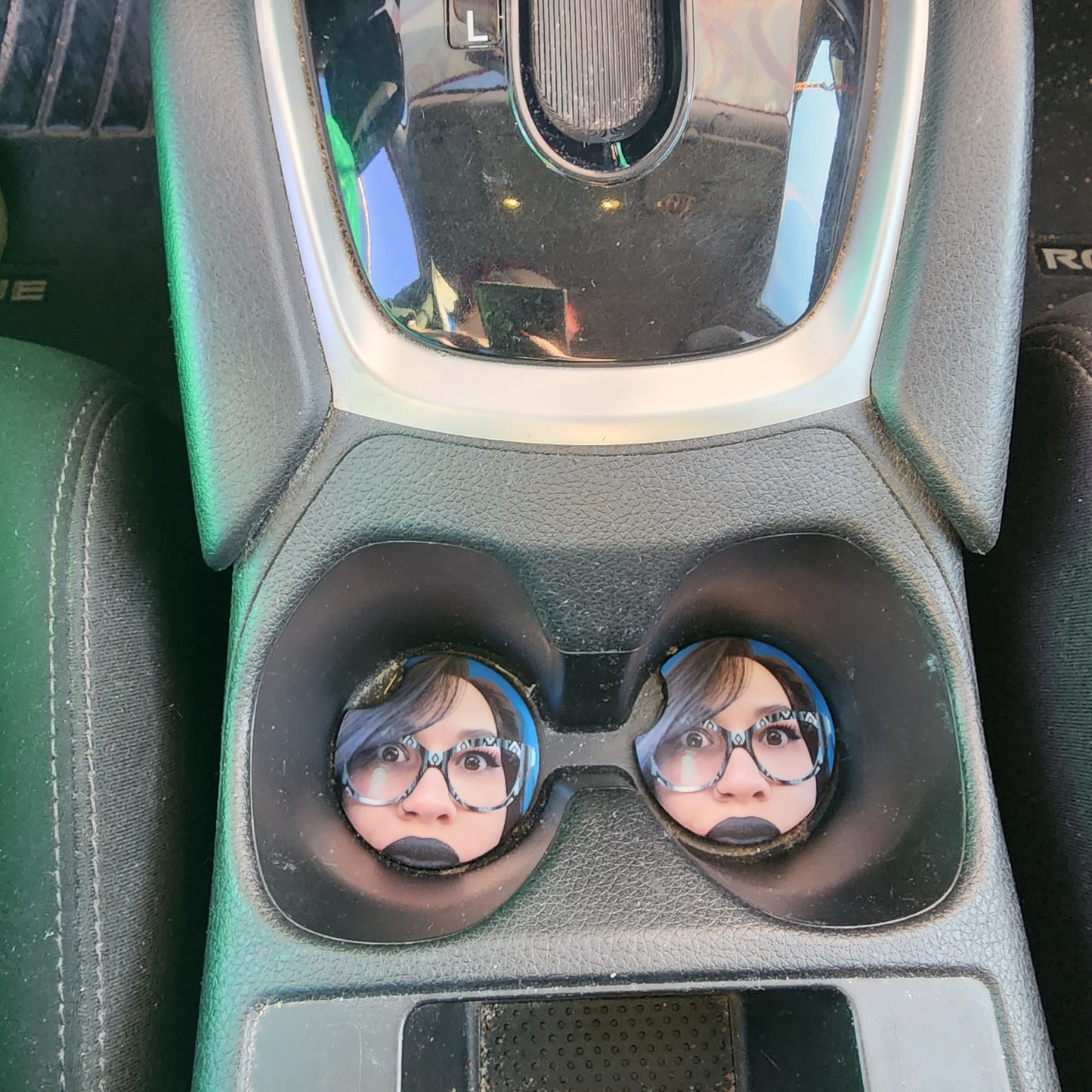 Custom Car Drink Coasters - Pack of Two