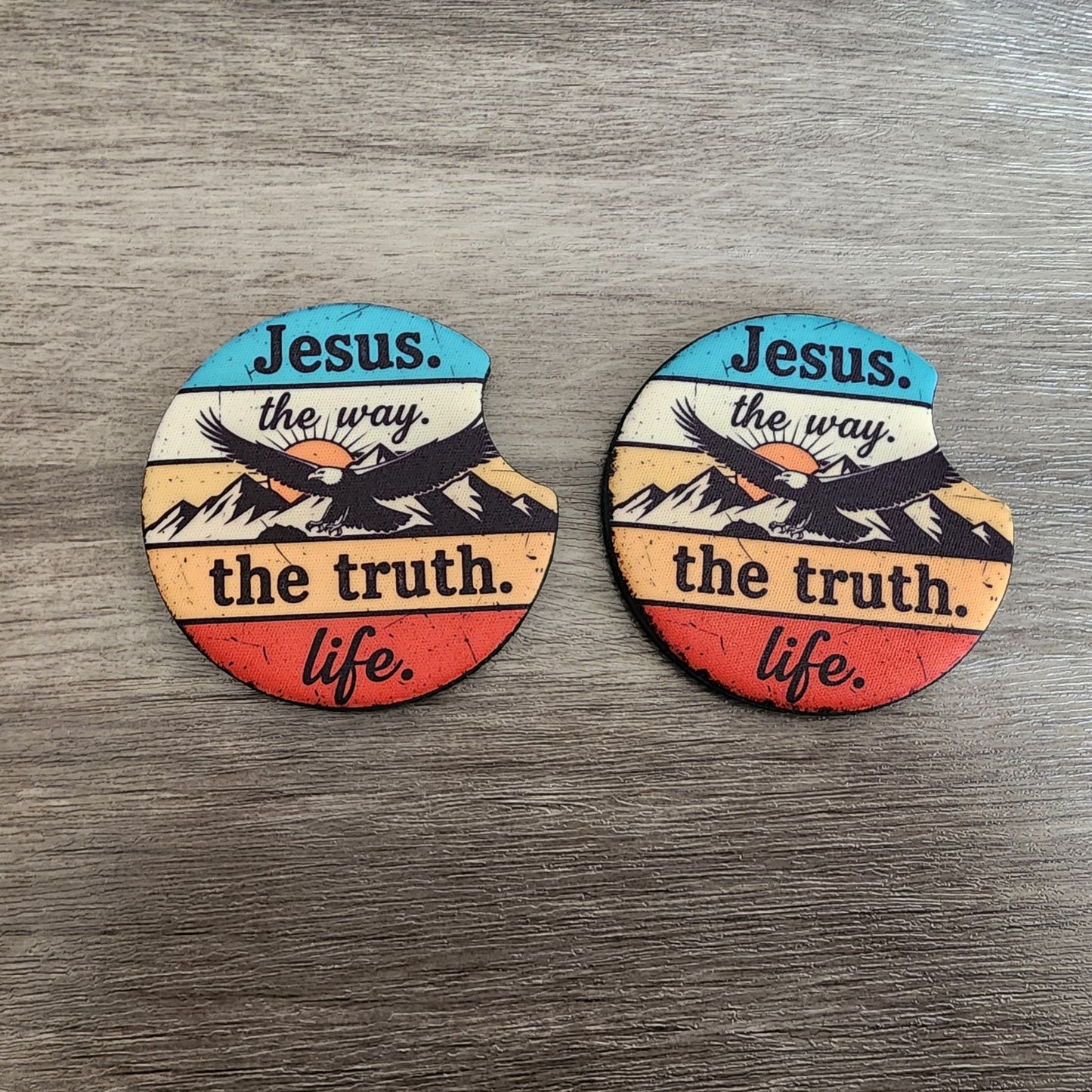 Custom Car Drink Coasters - Pack of Two