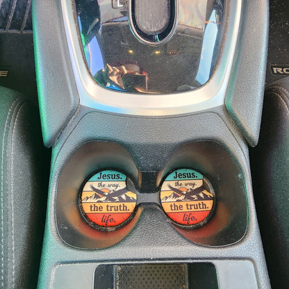 Custom Car Drink Coasters - Pack of Two