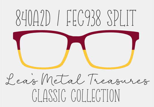 840A2D/FEC938 split Eyewear Frame Toppers COMES WITH MAGNETS