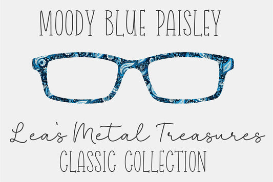 Moody blues Paisley Eyewear Frame Toppers COMES WITH MAGNETS