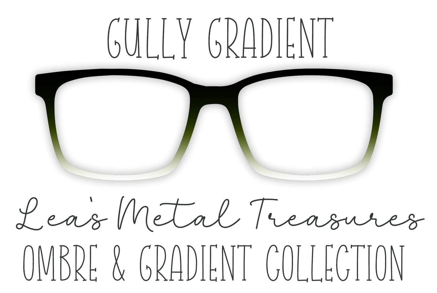 Gully Gradient Eyewear Frame Toppers COMES WITH MAGNETS