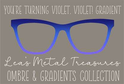 You’re turning violet, violet! Gradient Eyewear TOPPER COMES WITH MAGNETS