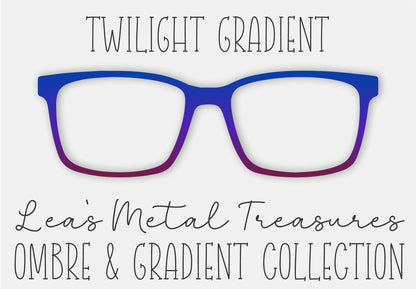 Twilight Gradient Eyewear Frame Toppers COMES WITH MAGNETS