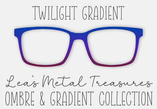 Twilight Gradient Eyewear Frame Toppers COMES WITH MAGNETS