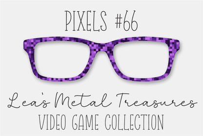 Pixels #66 Eyewear Frame Toppers COMES WITH MAGNETS