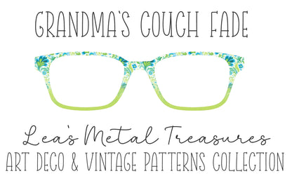 Grandma’s couch fade Eyewear Frame Toppers COMES WITH MAGNETS