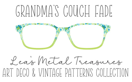 Grandma’s couch fade Eyewear Frame Toppers COMES WITH MAGNETS