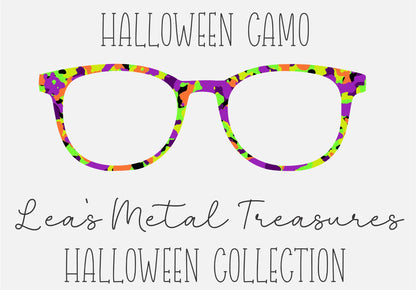 Halloween Camo Eyewear Frame Toppers COMES WITH MAGNETS